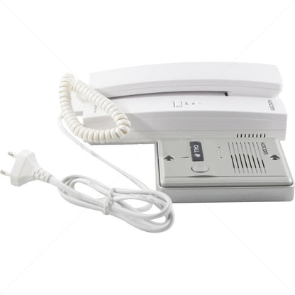 Kocom 220VAC 1-1 Audio Intercom Kit with Metal Gate Station