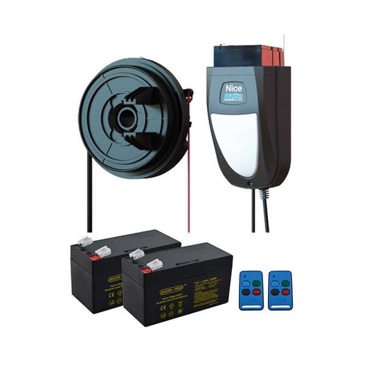 ET Nice DC Blue Absolute Roll-Up Garage Door Motor Kit