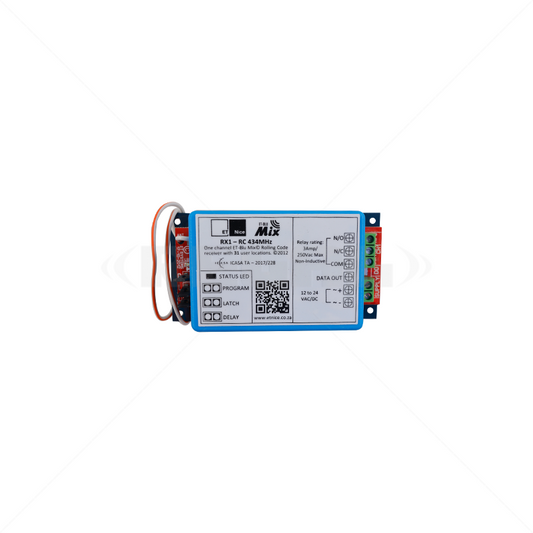 ET 1 Channel 434MHz Code Hopping Receiver