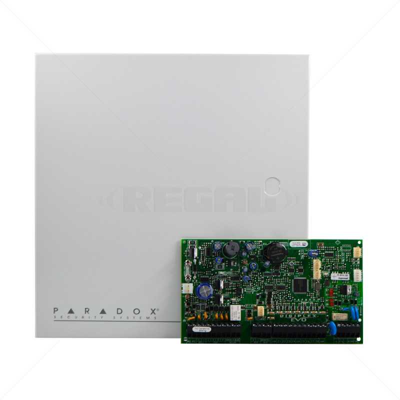 Paradox Digiplex EVO-192 Alarm Panel and Metal Box