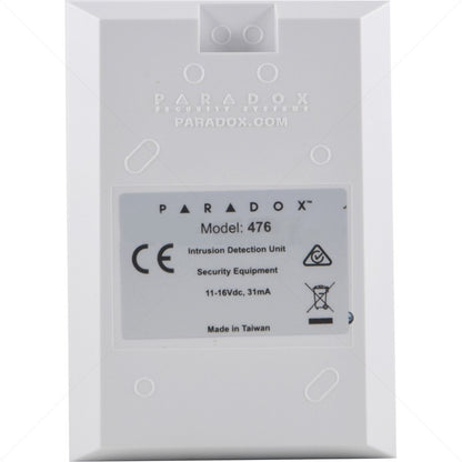 Paradox 476+ Pro 12m Wired Indoor PIR Motion Detector PA1081