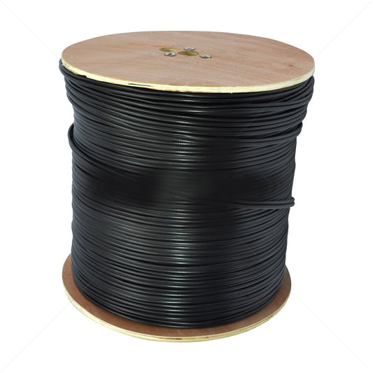 500m RG59 Power Black Coaxial Cable