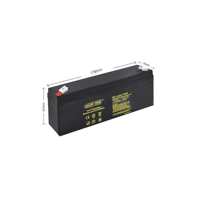 Securi-Prod 12V 2.3Ah Lead Acid Battery
