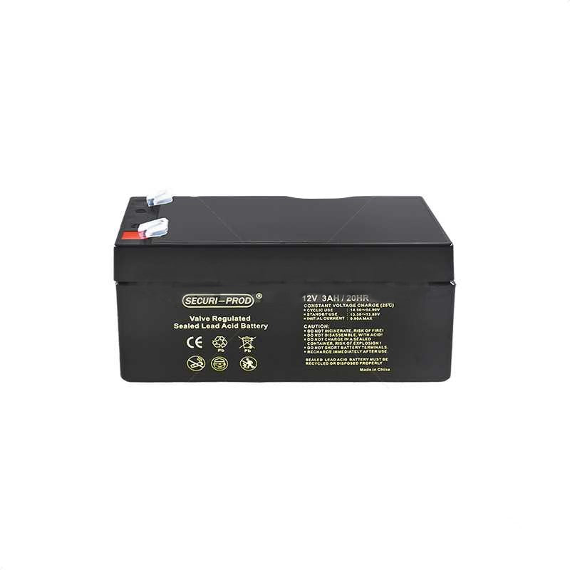 Securi-Prod 12V 3Ah Lead Acid Battery