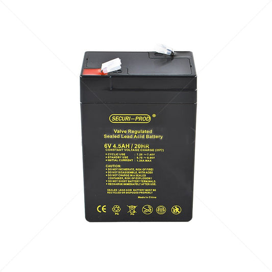Securi-Prod 6V 4.5Ah Battery Sealed Lead Acid