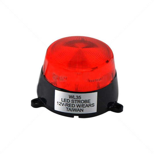Securi-Prod Small Red Strobe Light
