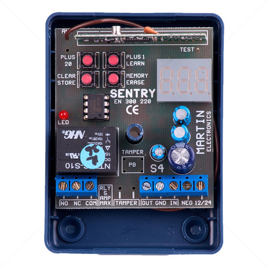 Sentry 1Ch 1000 User Code Hopping Receiver 433MHz