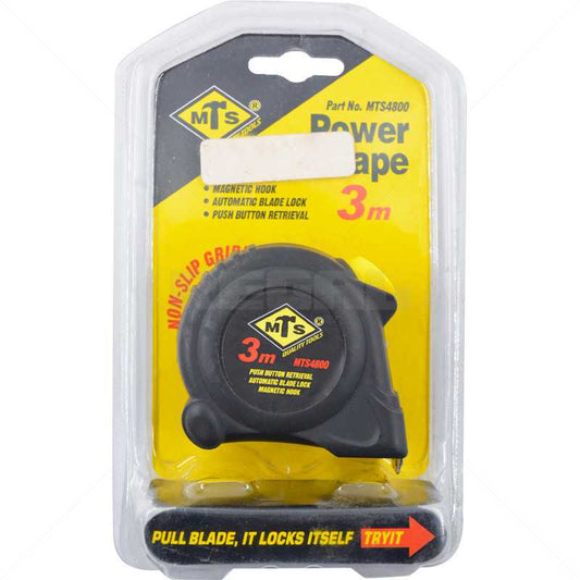 Tape Measure - MTS 3mx16mm Super Grip AULOC