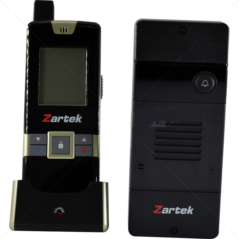 Zartek ZA-650 1 Button Digital Wireless Intercom Kit with PSU